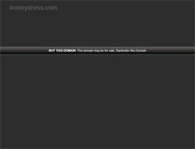 Tablet Screenshot of bonnydress.com